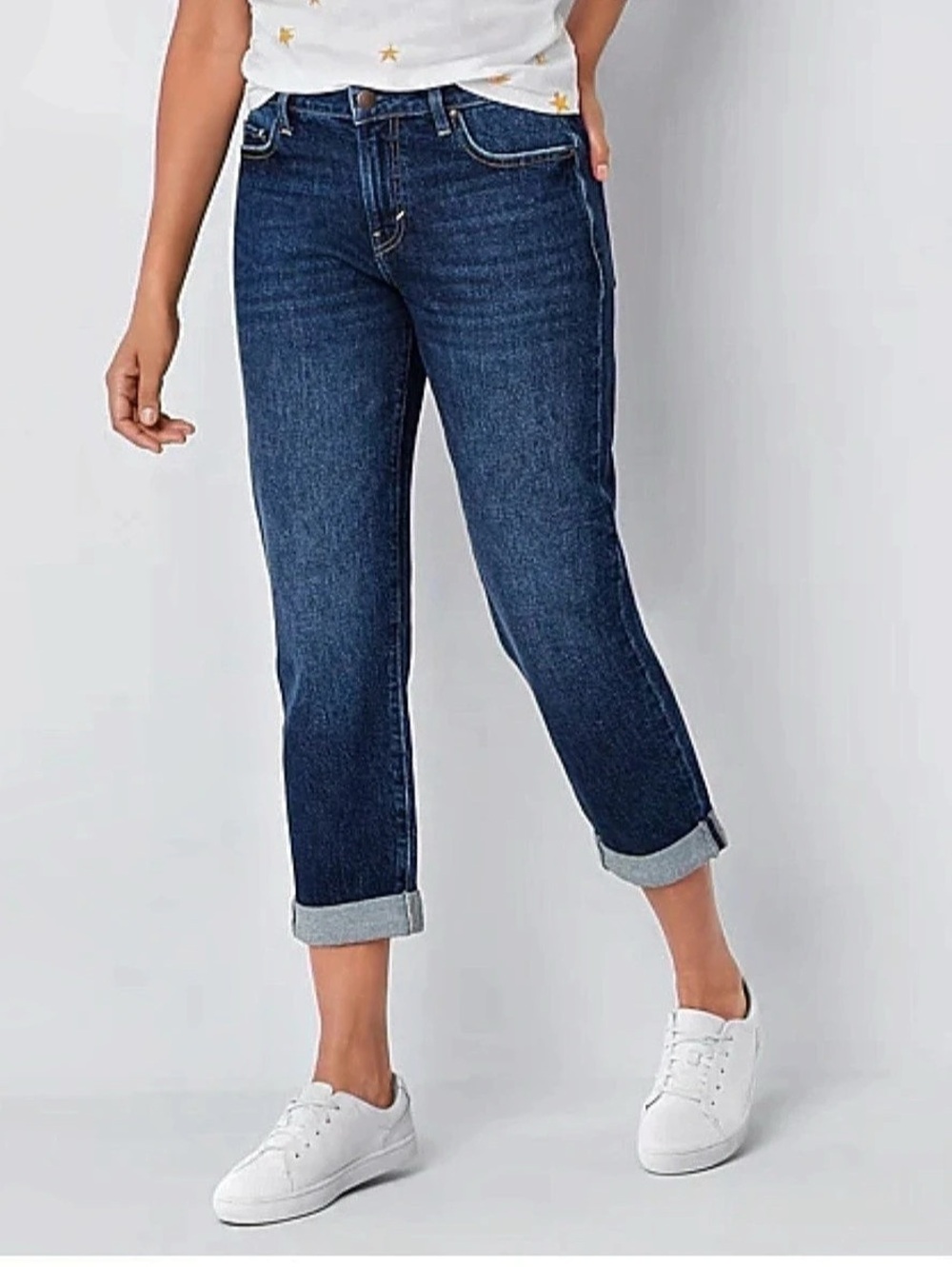 a.n.a Boyfriend jeans in Blue